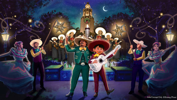 “A Musical Christmas with Mariachi Alegria de Disneyland & Miguel!” will held Monday to Friday evenings on Buena Vista Street in the Disney California Adventure Park. “A Musical Christmas with Mariachi Alegria de Disneyland & Miguel!” will held Monday to Friday evenings on Buena Vista Street in the Disney California Adventure Park.
