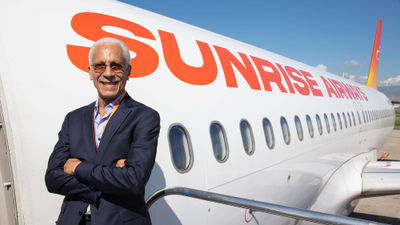 Sunrise Airways has increased its interisland service in the Caribbean this year, and plans to expand those services even further before year's end. Pictured is Philippe Bayard, the airline's chairman and CEO.