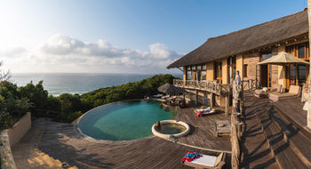 Colina Verde on the Machangulo Peninsula in Mozambique will be homebase for Pelorus' Marine Marvels expedition.