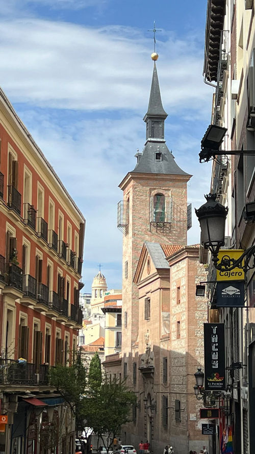 San Gines on Calle Arenal in Madrid is one of the oldest churches in the city. San Gines on Calle Arenal in Madrid is one of the oldest churches in the city.