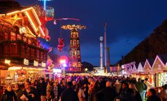 Tuileries Garden Christmas Market in Paris.